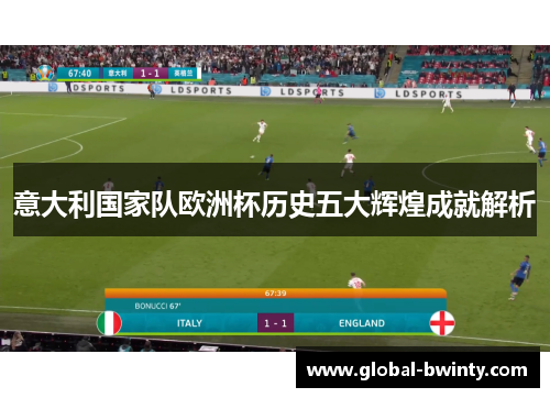 意大利国家队欧洲杯历史五大辉煌成就解析